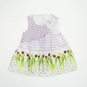 Lavendar Girls Purple | White | Green Dress size: 24 Months